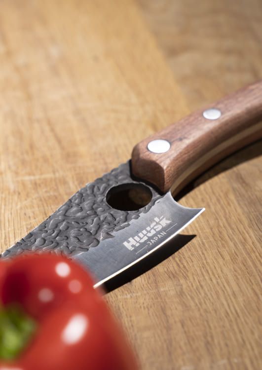 Huusk knife beech wood handle